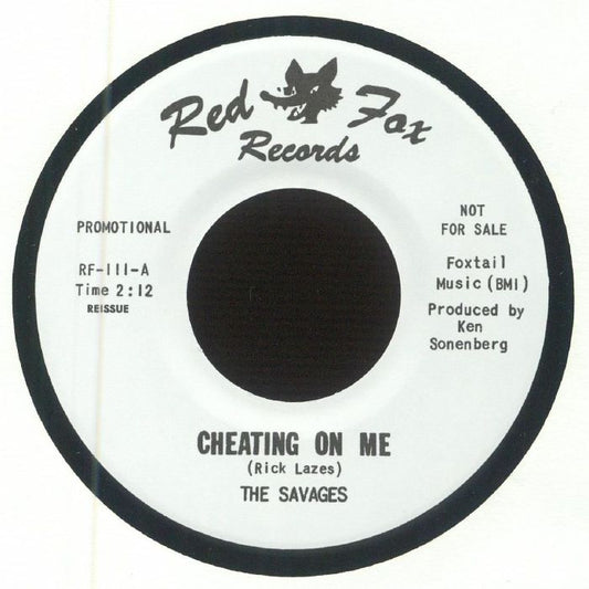 Cheating On Me - Vinyl Single vinyl record cover