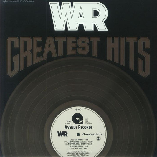 Greatest Hits - Reissue 2xLP vinyl record cover