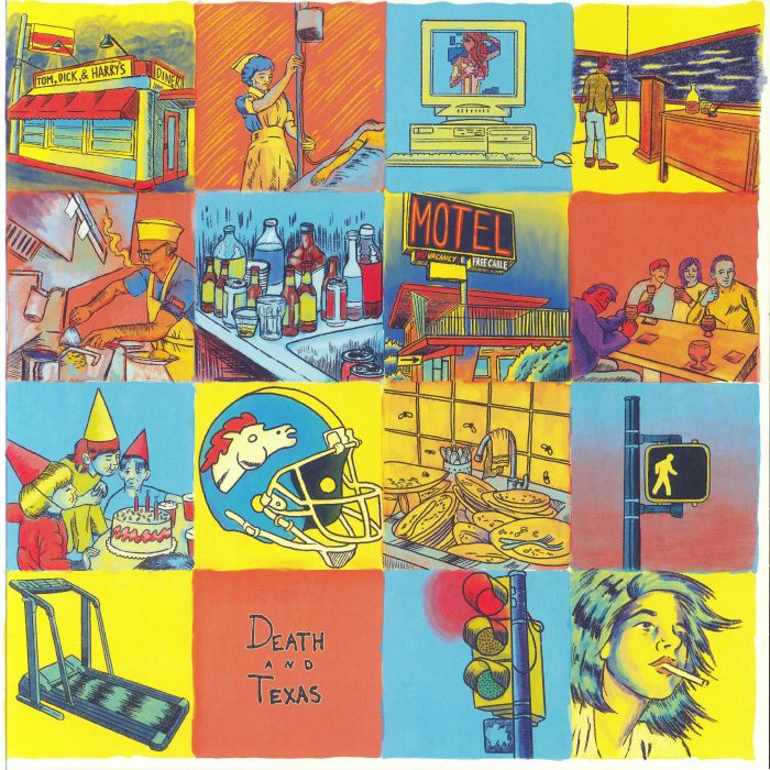 Death & Texas - Vinyl LP vinyl record cover