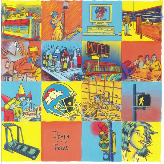Death & Texas - Vinyl LP vinyl record cover