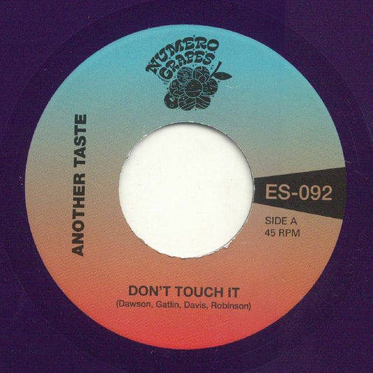 Don't Touch It - Purple Vinyl Single vinyl record cover