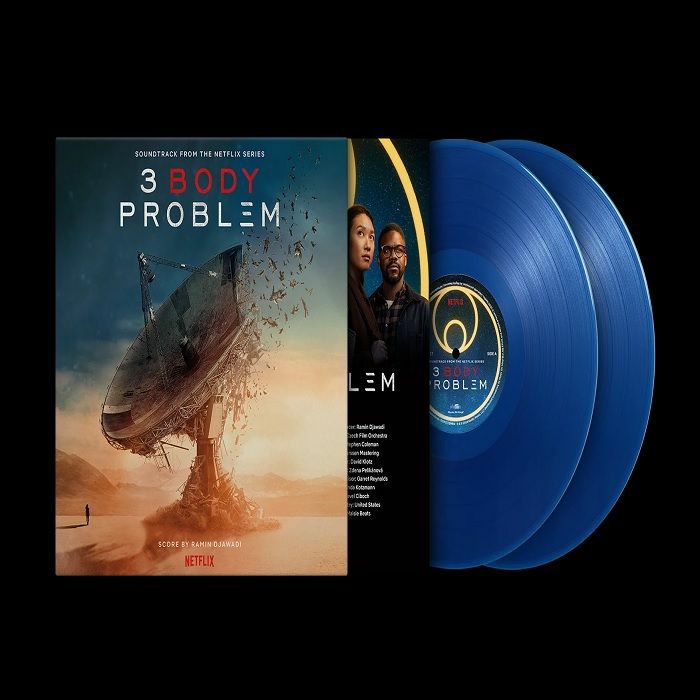 3 Body Problem - Limited Edition Blue Vinyl 2xLP vinyl record cover