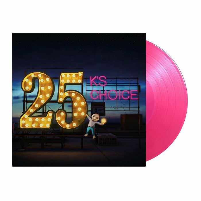 25 - Limited Edition Pink Vinyl 2xLP vinyl record cover