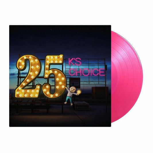 25 - Limited Edition Pink Vinyl 2xLP vinyl record cover