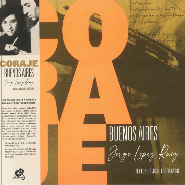 Coraje Buenos Aires - Vinyl LP vinyl record cover