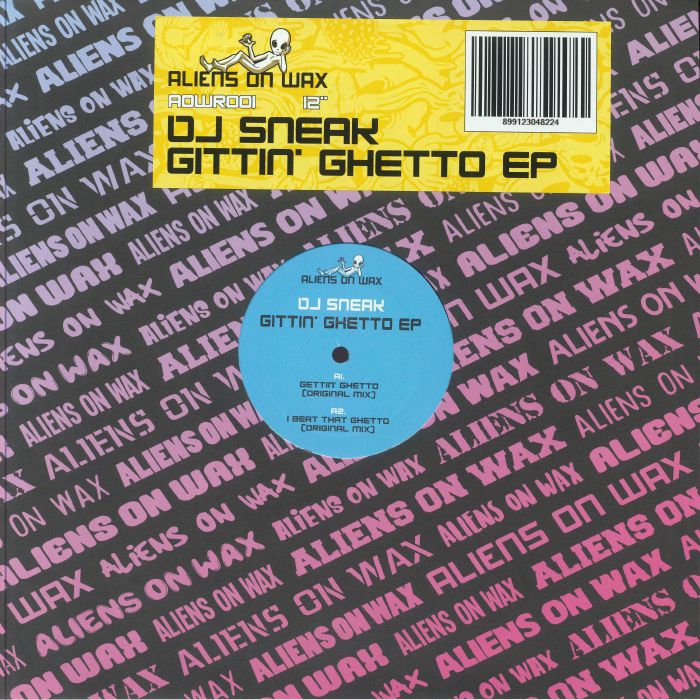 Gittin' Ghetto EP - Vinyl EP vinyl record cover