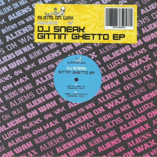 Gittin' Ghetto EP - Vinyl EP vinyl record cover