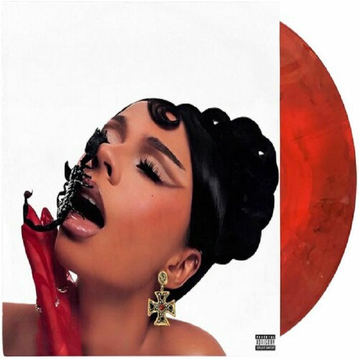 To Be Eaten Alive - Limited Edition Orange & Red Marbled Vinyl LP vinyl record cover