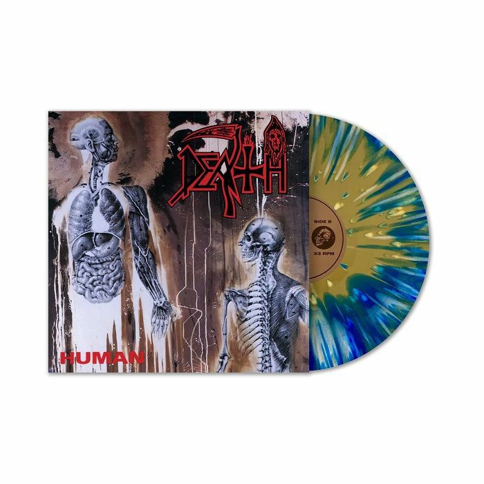Human - Splatter Vinyl LP vinyl record cover