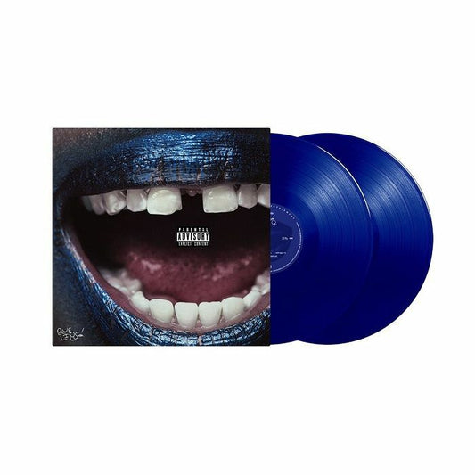 Blue Lips - Translucent Blue Vinyl 2xLP vinyl record cover
