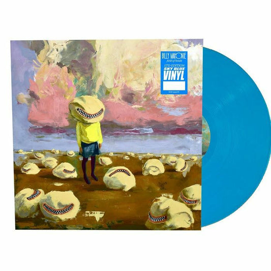 Field Of Heads - Limited Edition Sky Blue Vinyl LP vinyl record cover