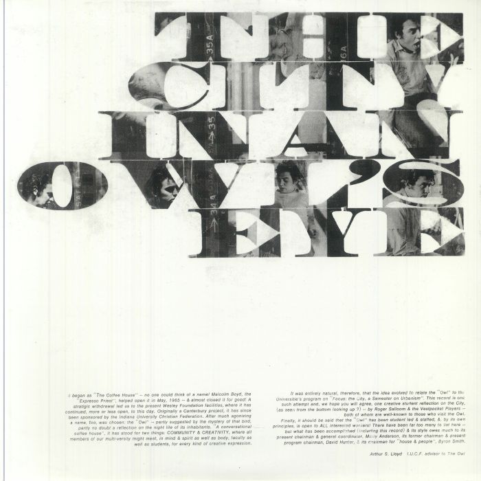 The City In An Owl's Eye - Vinyl LP vinyl record cover