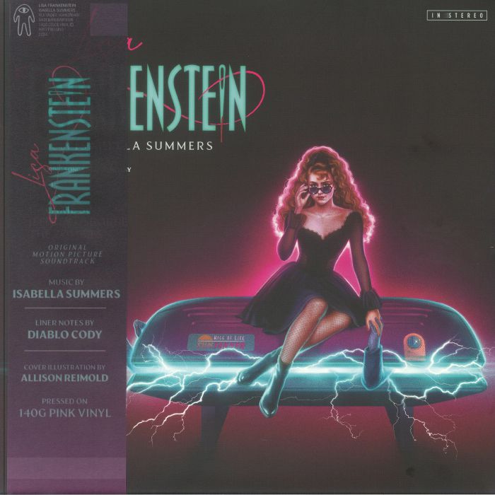 Lisa Frankenstein (Soundtrack) - Pink Vinyl LP vinyl record cover