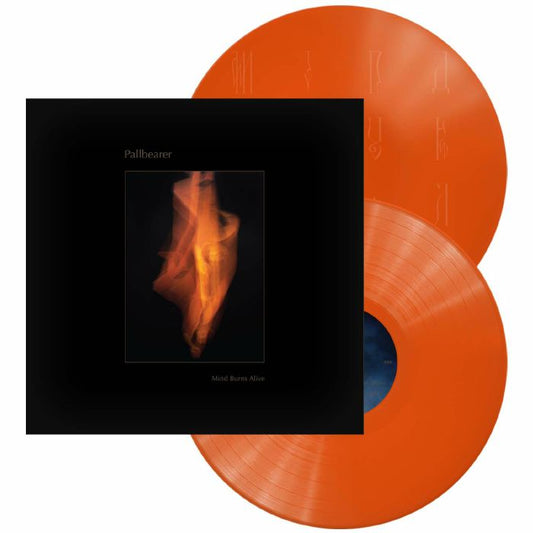 Mind Burns Alive - Limited Edition Orange Vinyl 2xLP vinyl record cover