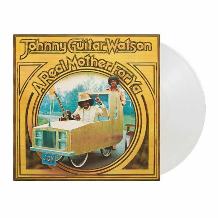 A Real Mother For Ya - Limited Edition White Vinyl LP vinyl record cover