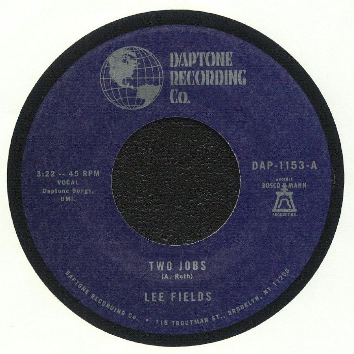 Two Jobs - Vinyl Single vinyl record cover