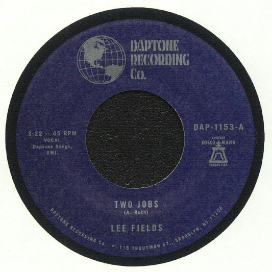 Two Jobs - Vinyl Single vinyl record cover