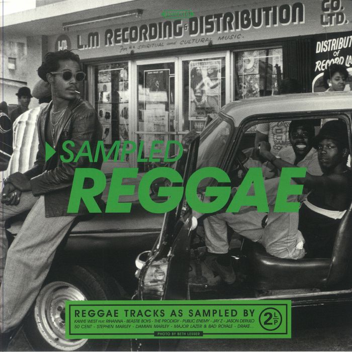 Sampled Reggae - 2xLP vinyl record cover