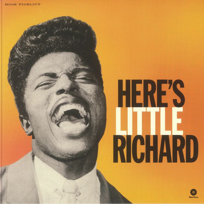 Here's Little Richard - Limited Edition Vinyl LP vinyl record cover