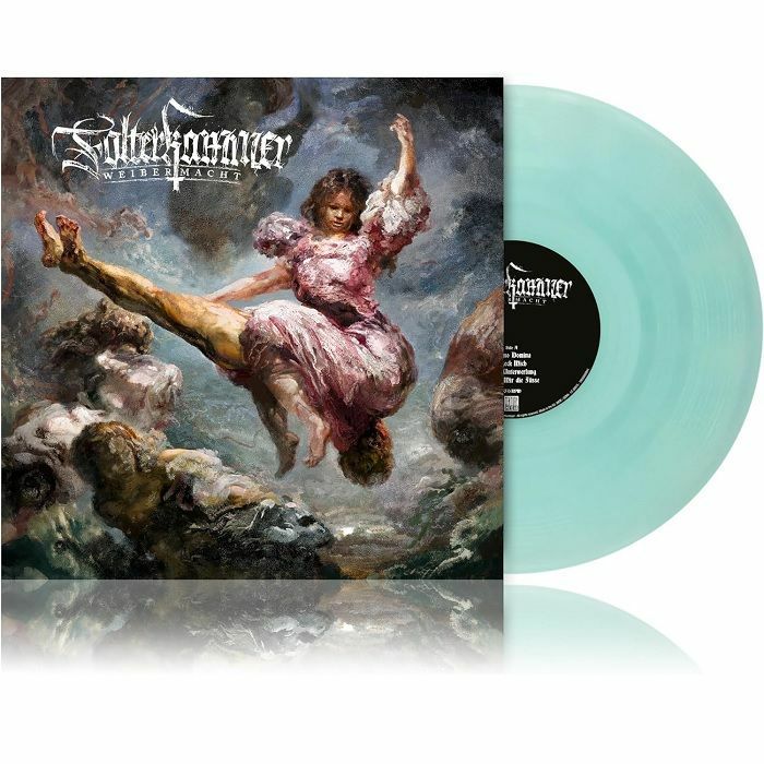 Weibermacht - Limited Edition Translucent Turquoise Vinyl LP vinyl record cover