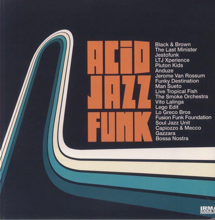 Acid Jazz Funk - 2xLP vinyl record cover