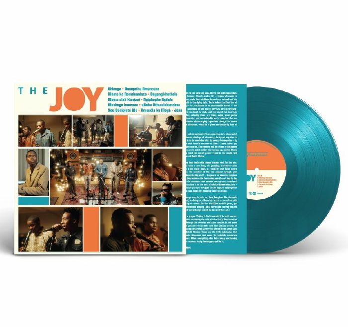 The Joy - Limited Edition Blue Vinyl LP vinyl record cover