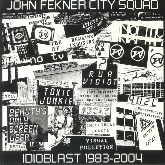 Idioblast 1983-2004 - 2xLP vinyl record cover