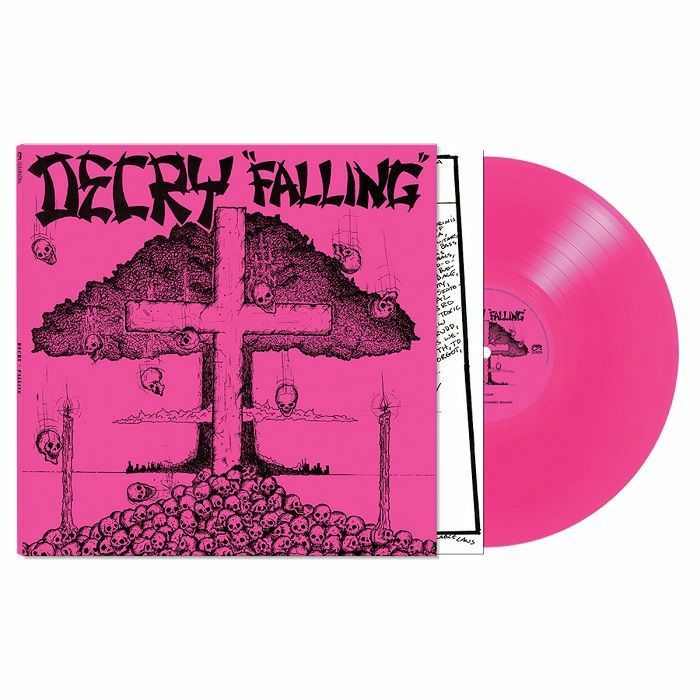 Falling - Limited Edition Pink Vinyl LP vinyl record cover