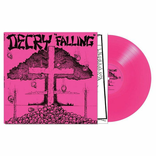 Falling - Limited Edition Pink Vinyl LP vinyl record cover