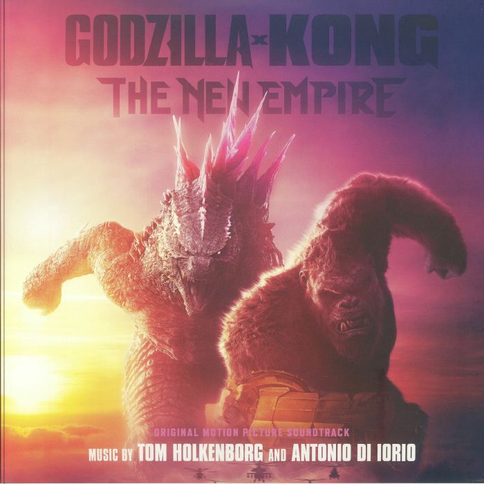 Godzilla X Kong: The New Empire Soundtrack - Splatter Vinyl 2xLP vinyl record cover
