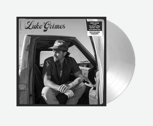Luke Grimes - Clear Vinyl LP vinyl record cover