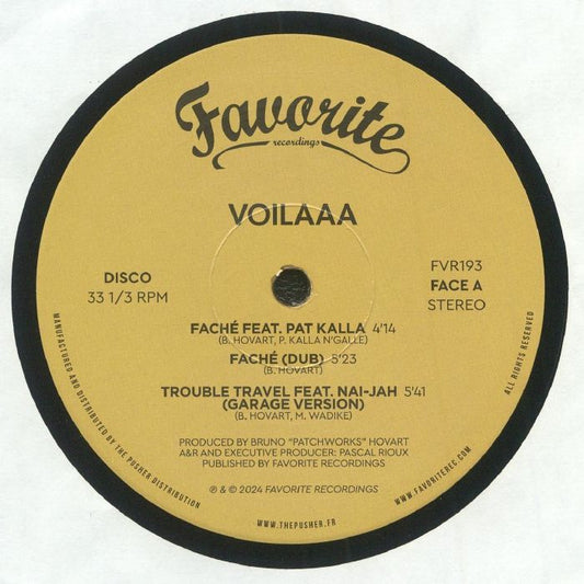 Fache - Vinyl EP vinyl record cover