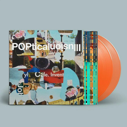 Poptical Illusion - Orange Vinyl 2xLP vinyl record cover