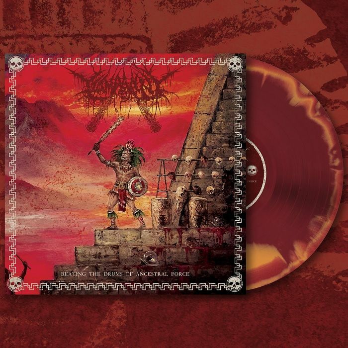 Beating The Drums Of Ancestral Force - Coloured Vinyl LP vinyl record cover