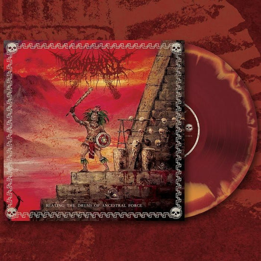 Beating The Drums Of Ancestral Force - Coloured Vinyl LP vinyl record cover