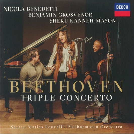Beethoven Triple Concerto - 2xLP vinyl record cover