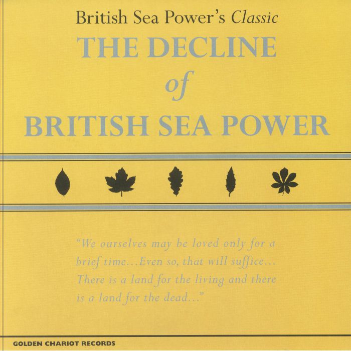 The Decline Of British Sea Power - Limited Edition Yellow Vinyl LP vinyl record cover