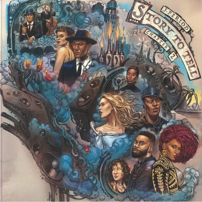 Story To Tell: Chapter Two - Blue Vinyl LP vinyl record cover