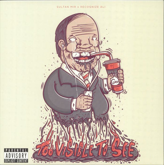Too Visible Too See - Vinyl LP vinyl record cover