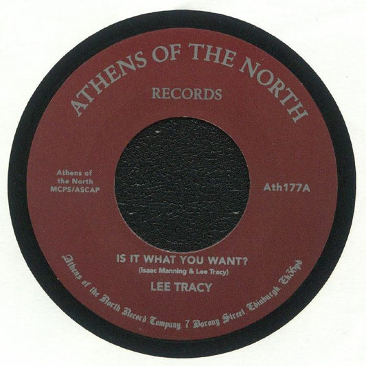Is It What You Want? - Vinyl Single vinyl record cover