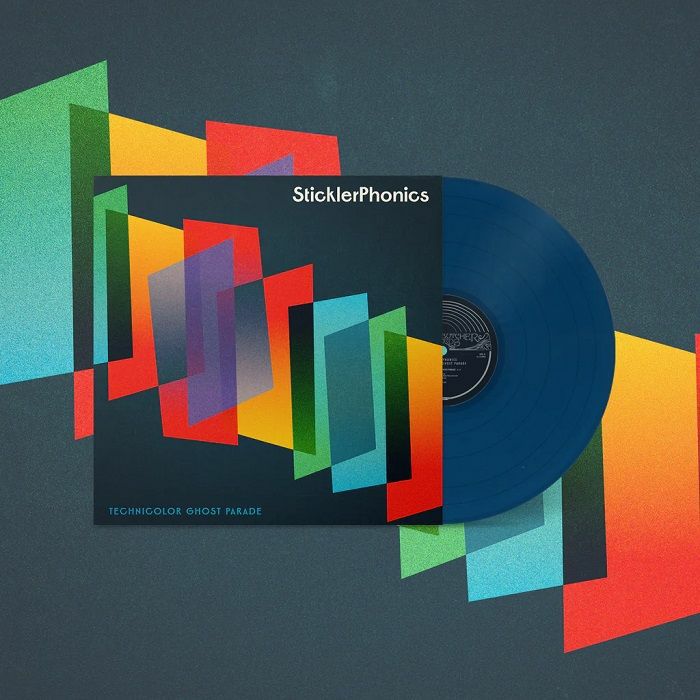 Technicolor Ghost Parade - Midnight Blue Vinyl LP vinyl record cover