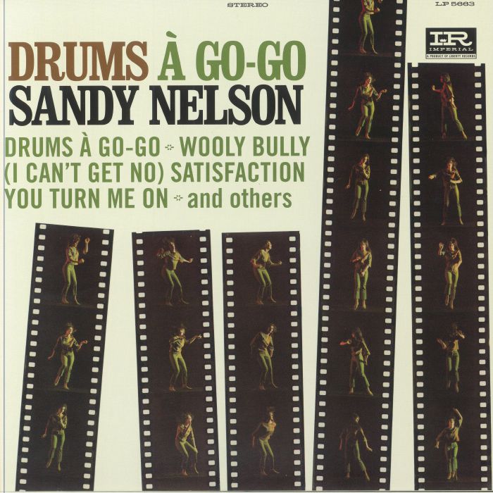 Drums A Go Go - Green Vinyl LP vinyl record cover