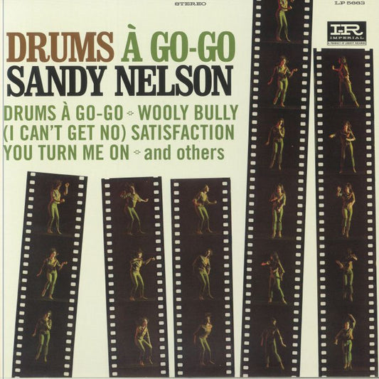 Drums A Go Go - Green Vinyl LP vinyl record cover
