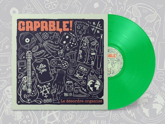 Le Desordre Organise - Limited Edition Green Vinyl LP vinyl record cover