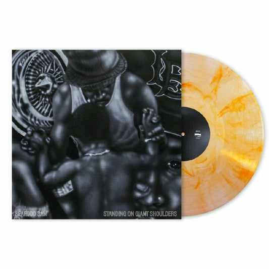 Standing On Giant Shoulders - Limited Edition Citrine Splatter Vinyl LP vinyl record cover