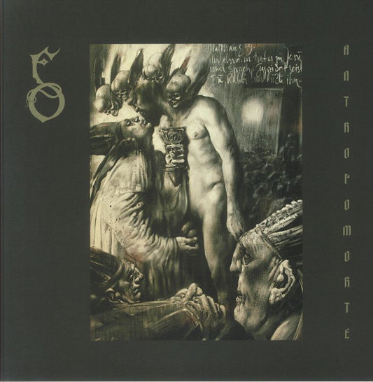 Antropomorte - Green Vinyl LP vinyl record cover