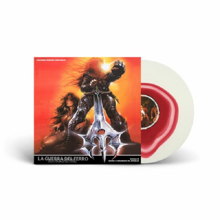 Ironmaster La Guerra Del Ferro - White & Red Merge Vinyl LP vinyl record cover