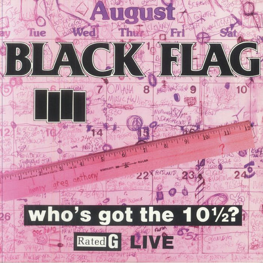 Who's Got The 10 1/2? Live - Vinyl LP vinyl record cover