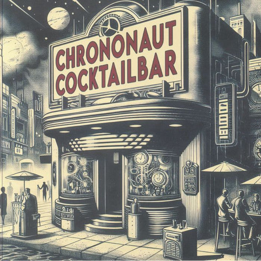 Chrononaut Cocktailbar / Flight Of The Sloths - Red Vinyl LP vinyl record cover