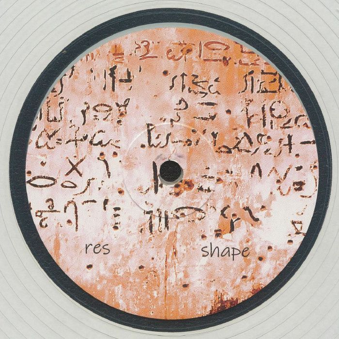 Shape The System - Limited Edition Clear Vinyl Single vinyl record cover
